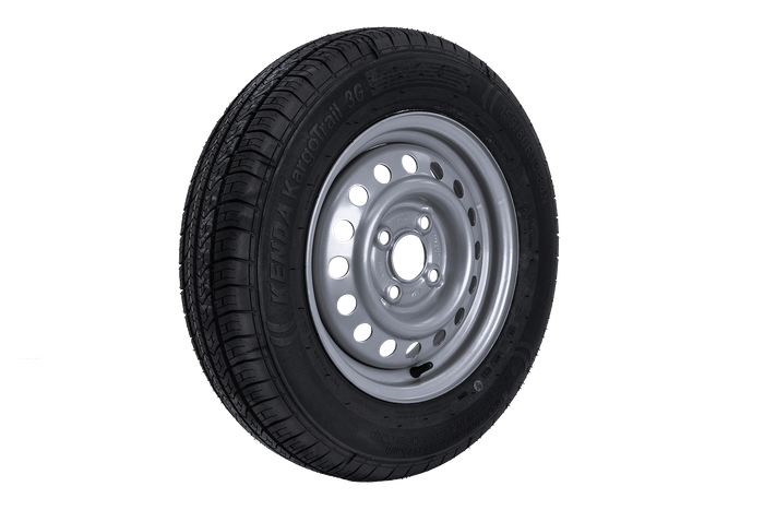 Aanhangerwiel BAND KENDA 155/80 R13 84N VELG KENDA 4Jx13"H2 4x100 ET:30