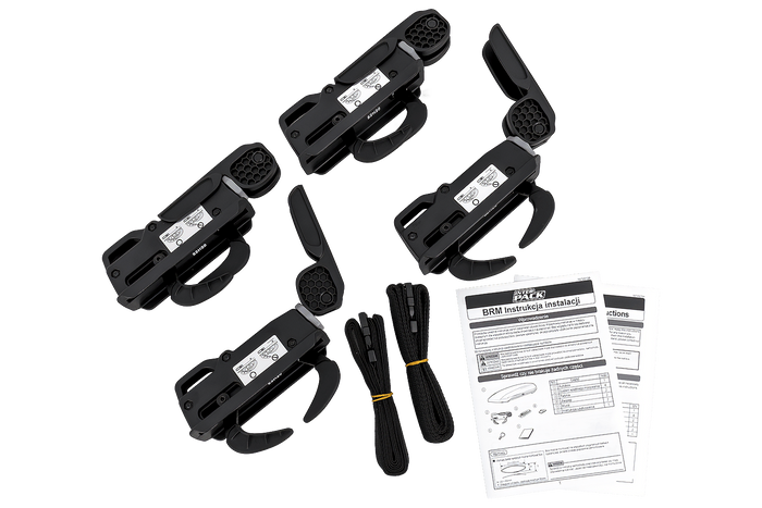 Inter Pack Skugga L 660 dakkoffer, glanzend zwart