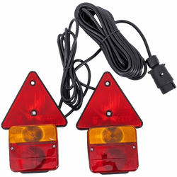 KAMAR L1070-Z achterlichten 4 functies links + rechts met magneet