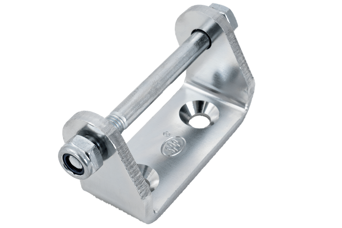 STEELPRESS UH-01 inbouwscharnierhouder voor montage aan de aanhangerzijde