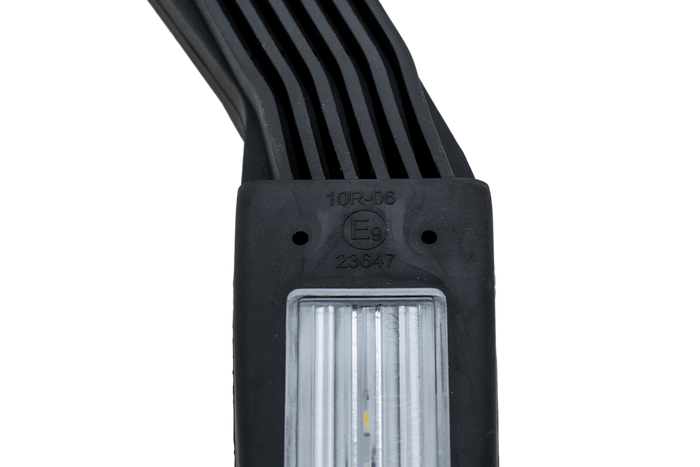 FRISTOM FT-145 LED links markeringslamp op een rubberen arm