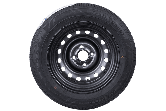 OUTLET Aanhangwagenwiel BAND WANDA 155/70 R13 79N VELG AANHANGWAGEN BOVENKANT 4Jx13&quot;H2 4x100 ET:30