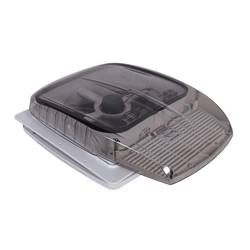 Automatische dakventilator PUNDMANN PLUS FAN voor camper met verlichting en rolgordijn 400×400mm