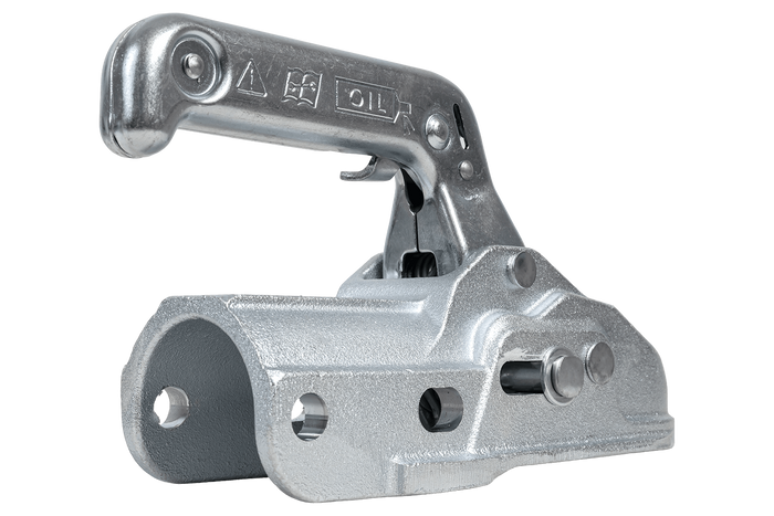 WINTERHOFF WW 30-K+Z kogelkoppeling voor een aanhanger van 3000 kg met een dissel van 35-51 mm buis, gietijzer.