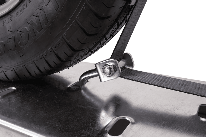 HEFFA CARLINE 130 spanband voor sleepwagens wielbevestigingsband 5m/50mm/5t VDI 2700