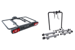 Inter Pack Re-Cargo trekhaakplatform + adapter voor het vervoeren van 2 fietsen