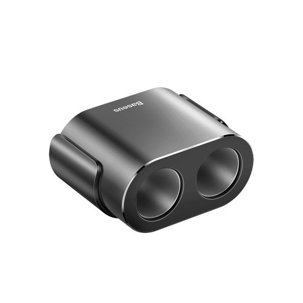 BASEUS Hoogrendement autolader 2x USB + 2x sigarettenaanstekeraansluiting 80W