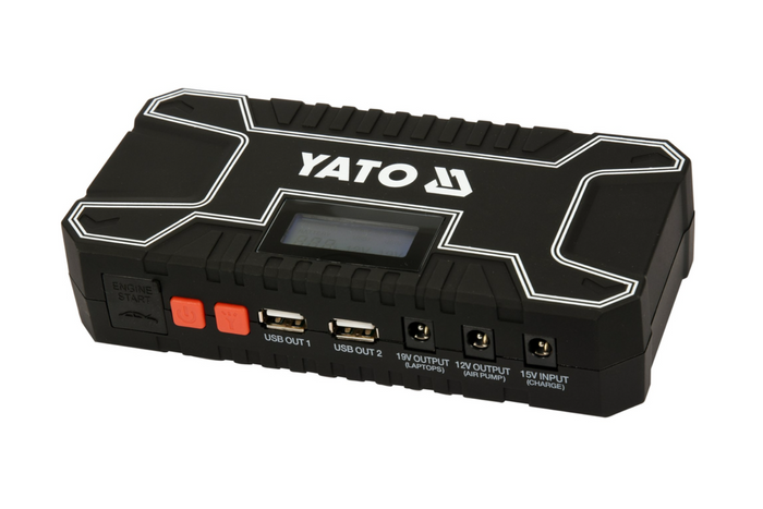 YATO YT-83082 powerbank 12000mAh met LCD-display