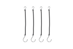 Set van vier veiligheidskabels met haken ProPlus 342130S lengte 285 mm