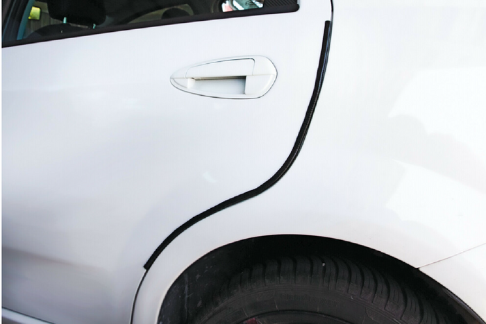 LAMPA Armoured Protector deurrandbescherming 5m Zwart