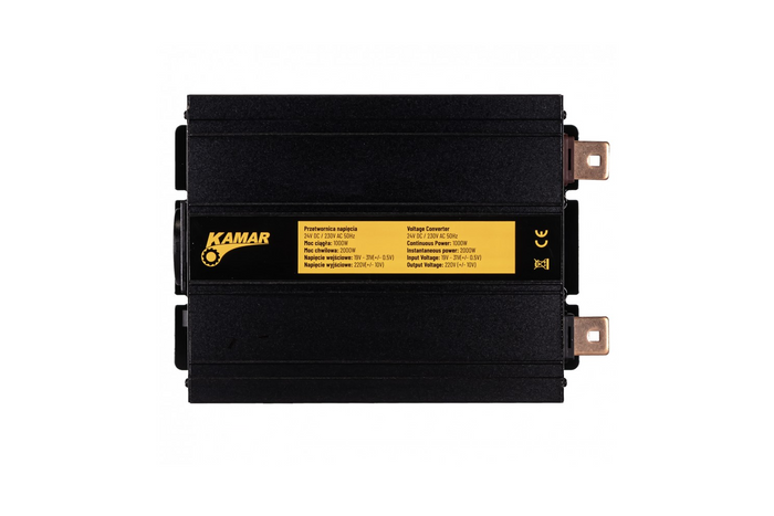 Spanningsomvormer 24V/230V (1000/2000W) KAMAR E1927