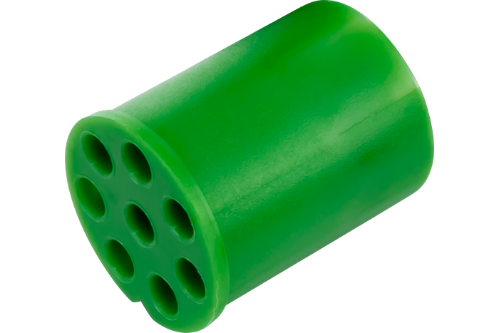 ASPÖCK 8-PIN bajonet connector voor 12V achterlichten, groen