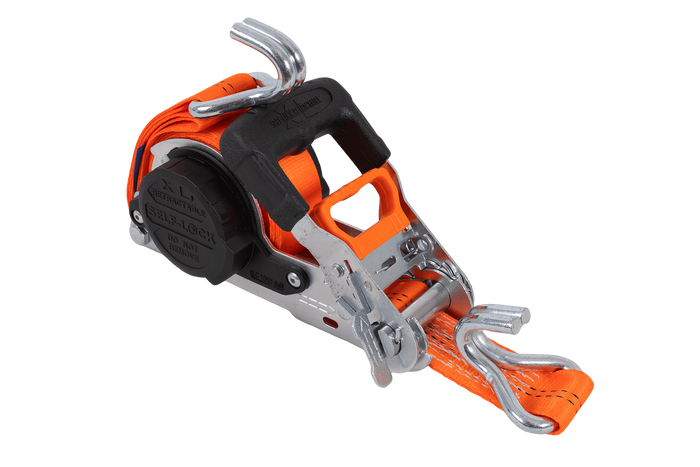 FASTY automatische oprolbare transportband 5m/35mm/1t oranje