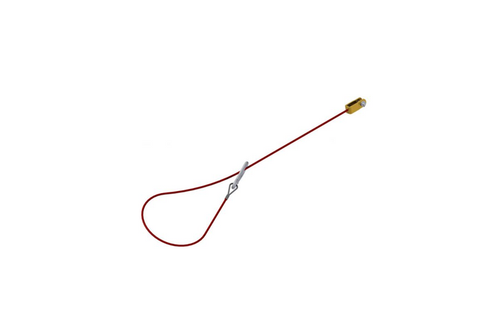 Noodveiligheidstouw met breekhaak, 1055 mm