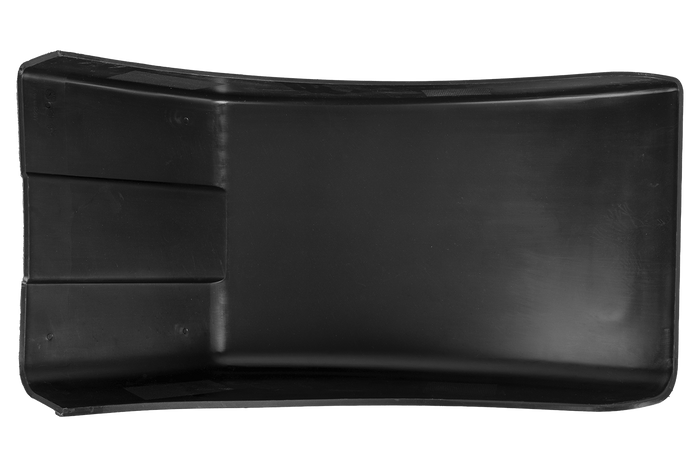 Rechter spatbordhelft voor aanhanger DOMAR DR1012502 wielkast 340/220mm