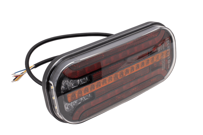 FRISTOM FT-230 LED achterlicht, 6 functies, universeel
