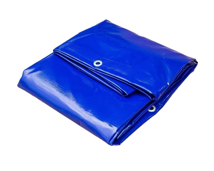 OUTLET Platte afdekzeil UNITRAILER voor aanhangers blauw 264x150 cm GARDEN 265 KIPP en EXPERT 2615