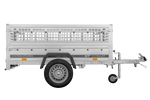 Lichte aanhanger 200x106 UNITRAILER GARDEN 200 KIPP met gaaswanden