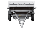 Aanhangwagen met aluminium zijwanden 230x125 Unitrailer Garden 230 KIPP ALU