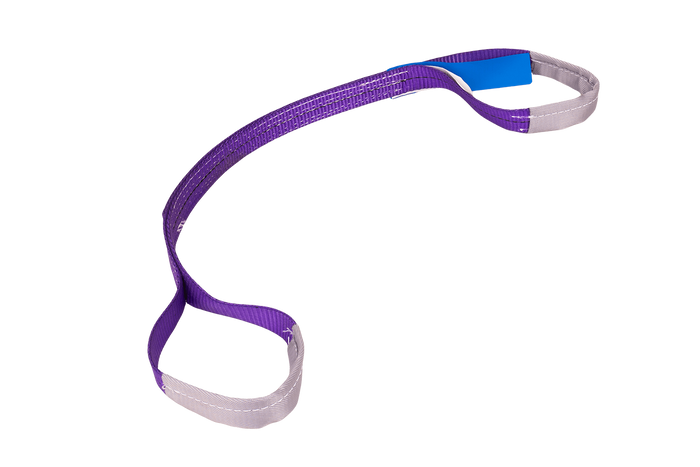 HEFFA hijsband 1m/30mm/1t met lussen