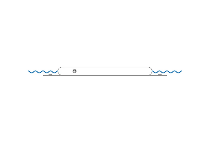 ProPlus 751960V03 tentmat, waterdichte vloer voor vestibule, 2,5 x 4,5 m