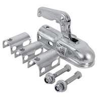 STEELPRESS ZSK-1700D+Z2 kogelkoppeling voor aanhanger van 1700 kg met 35-50 mm buisvormige dissel.