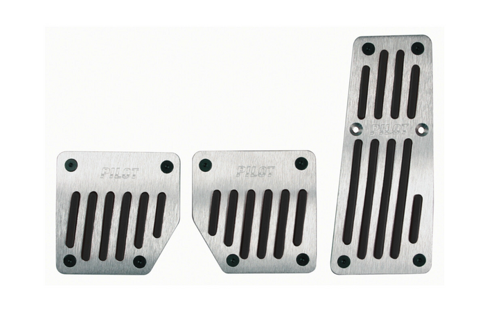 LAMPA TOURING BLACK PILOT aluminium pedaalcovers met antislip rubber