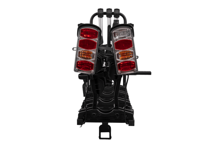 Inter Pack Quattro Fold - fietsendrager voor 4 fietsen, te monteren op de trekhaak.