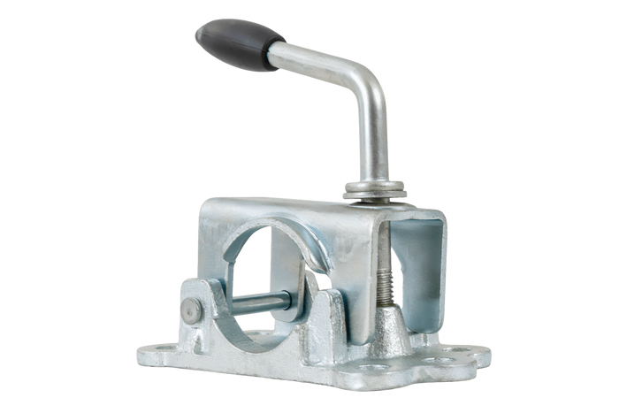 Klem voor het KNOTT LBG48 neuswiel, gietijzer, 48 mm