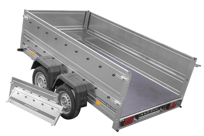Autotrailer 264x150 UNITRAILER GARDEN 265/2 KIPP met BIS-zijwanden