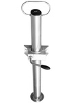 UNITRAILER vaste steun met klem 60cm diameter 48mm 150kg en een set schroeven