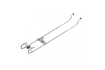 KNOTT reservewielhouder wielsteun voor caravans 1475-1850mm