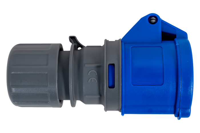 MANTES 2P+Z stopcontact, draagbaar stopcontact 16A 230V met klep