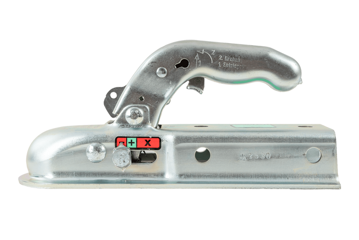 KNOTT KQ14-B kogelkoppeling 1400 kg voor aanhanger met vierkante dissel 60 mm