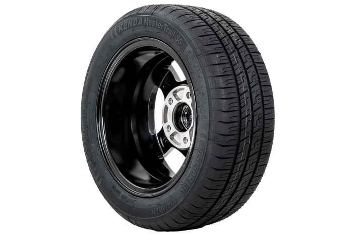 Versterkt aanhangwagenwiel KENDA BAND 195/50 R13C 104/102N ALU VELG STARCO gepolijst 6Jx13"H2 5x112 ET 30