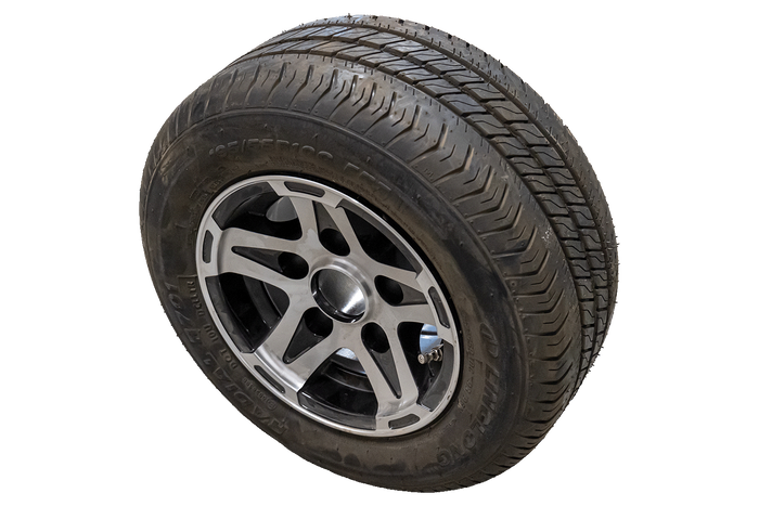 OUTLET Verstevigd wiel voor aanhanger LINGLONG TIRE 195/55 R10C 98/96N ALU VELG UNITRAILER 6Jx10" 5x112 ET:-4