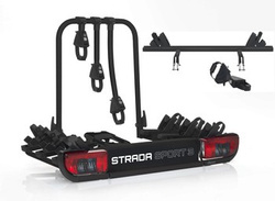 Atera Strada Sport M3 + 4e fietsadapter - trekhaakdrager voor 4 fietsen (zwart)