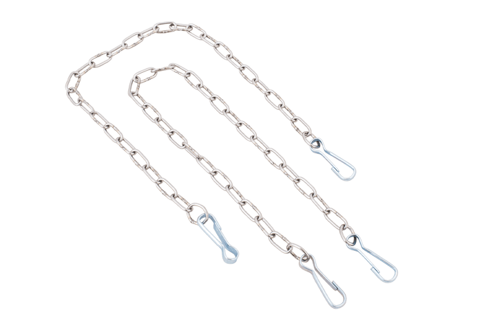 Set van twee kettingen voor DAKEN ARKA/JUST/WELVET gereedschapskisten, 47 cm.