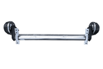 AL-KO COMPACT geremde as voor aanhangwagen / sleepwagens 1350kg 1100mm 1550mm 5x112