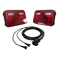 ASPÖCK MULTILED IV LED-achterlichten + ASPÖCK 5m 13-pins kabelboom