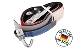 HEFFA CARLINE 130 spanband voor sleepwagens wielbevestigingsband 5m/50mm/5t VDI 2700