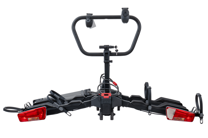 Inter Pack Spider 2E PRO fietsendrager voor op de trekhaak, geschikt voor 2 elektrische fietsen