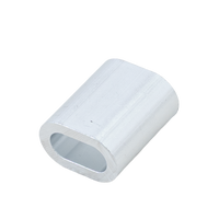 Aluminium connector voor touwen DROMET ZLA.5 bus voor 5mm touwen