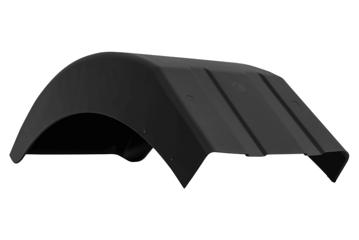 Halve spatbord voor aanhanger DOMAR DR1013005 wielkast 395/220mm links