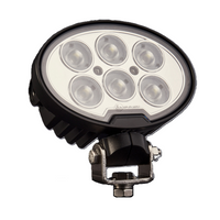 LED-werklamp reflector TT TECHNOLOGY ZWART TT.13359F 6xLED 4800lm ovaal