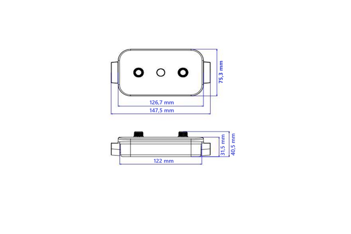 KAMAR E4030 12-polige elektrische doos