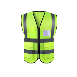 HERMON XXL geel reflecterend vest met zakken