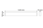 Verlichtingspaneel voor TT TECHNOLOGY TT.12020 trailer LED-achterlicht met 5 functies