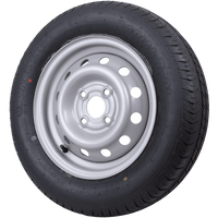 OUTLET Compleet wiel BAND LINGLONG 165/70 R13 79N VELG UNITRAILER 4Jx13&quot; 4x100 ET:30