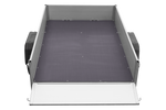 Aanhangwagen met aluminium zijwanden 200x125 Unitrailer Garden 201 KIPP ALU